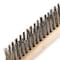 Forney Scratch Brush With Long Handle, Stainless, 3 X 19 Rows 70521 - alternate 4